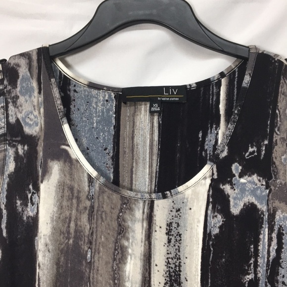 Liv By Habitat Clothes Women’s Arthouse Lantern Dress Size XS Like-NEW - Picture 3 of 11